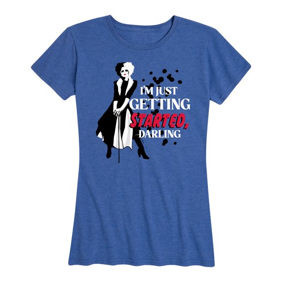 Disney's Cruella - Just Getting Started - Women's Short Sleeve Graphic T-Shirt