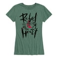 thumbnail image 1 of Disney's Cruella - Rebel Heart - Women's Short Sleeve Graphic T-Shirt, 1 of 4