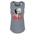 thumbnail image 1 of Disney's Cruella - Speak Of The De Vil - Women's Racerback Tank Top, 1 of 4