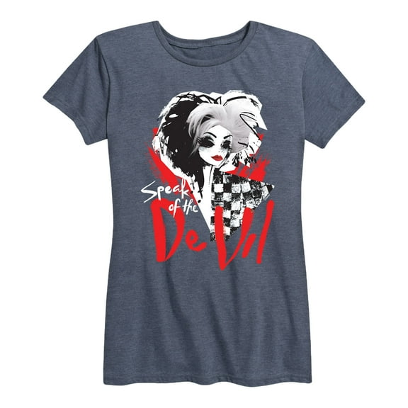 Disney's Cruella - Speak Of The De Vil - Women's Short Sleeve Graphic T-Shirt
