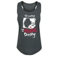 thumbnail image 1 of Disney's Cruella - Stay Weird - Women's Racerback Tank Top, 1 of 4