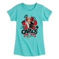 thumbnail image 1 of Descendants - Carlos De Vil - Youth Girls Fitted Short Sleeve T-Shirt, 1 of 4