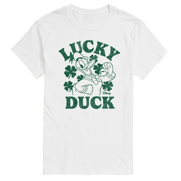 Disney - Donald Duck Lucky Duck - Men's Short Sleeve Graphic T-Shirt