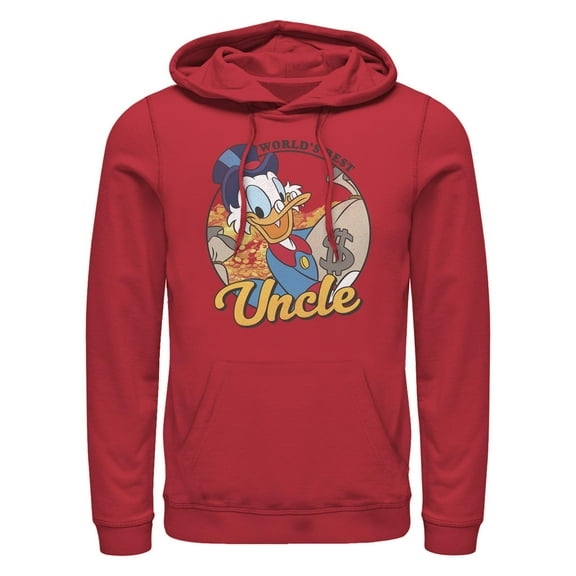 Men's DuckTales World's Best Uncle Pull Over Hoodie
