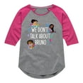 thumbnail image 1 of Disney's Encanto - About Bruno - Toddler And Youth Girls Raglan Graphic T-Shirt, 1 of 5