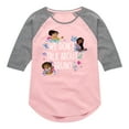 thumbnail image 1 of Disney's Encanto - About Bruno - Toddler And Youth Girls Raglan Graphic T-Shirt, 1 of 4