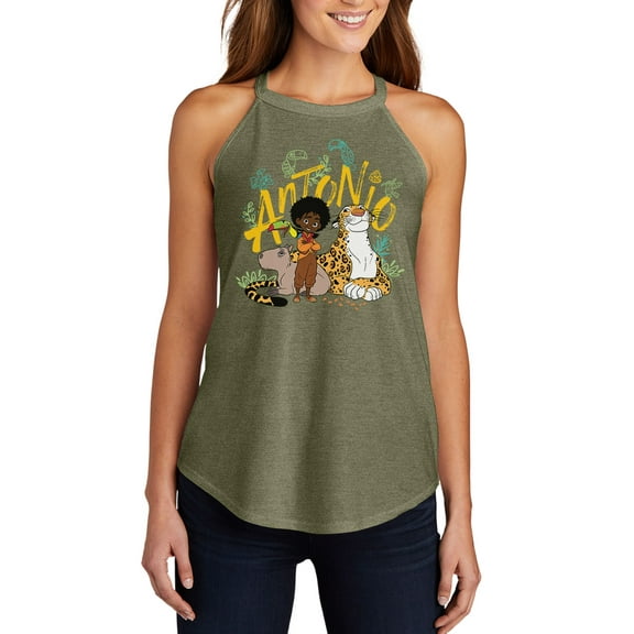 Disney's Encanto - Antonio - Juniors High Neck Tank Top