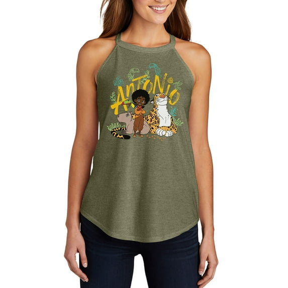 Disney's Encanto - Antonio - Juniors High Neck Tank Top