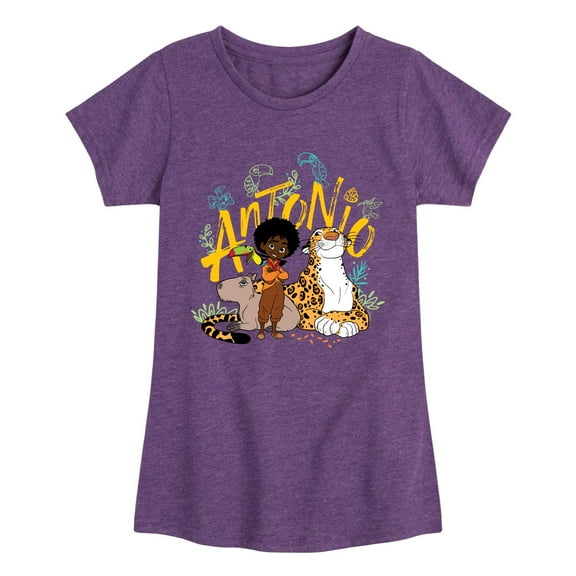 Disney's Encanto - Antonio - Toddler And Youth Girls Short Sleeve Graphic T-Shirt