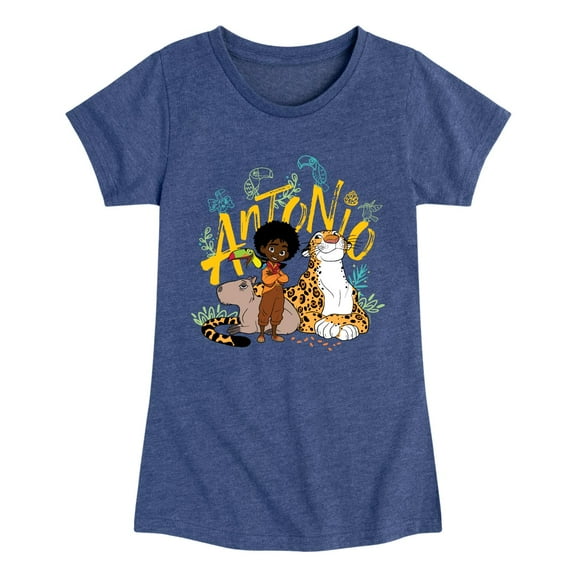 Disney's Encanto - Antonio - Toddler And Youth Girls Short Sleeve Graphic T-Shirt