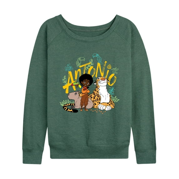 Disney's Encanto - Antonio - Women's Lightweight French Terry Long Sleeve Shirt
