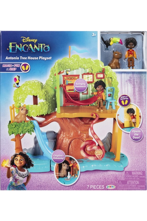 Disney's Encanto Antonio's Tree House 3 inch Doll Playset with 6 Accessories