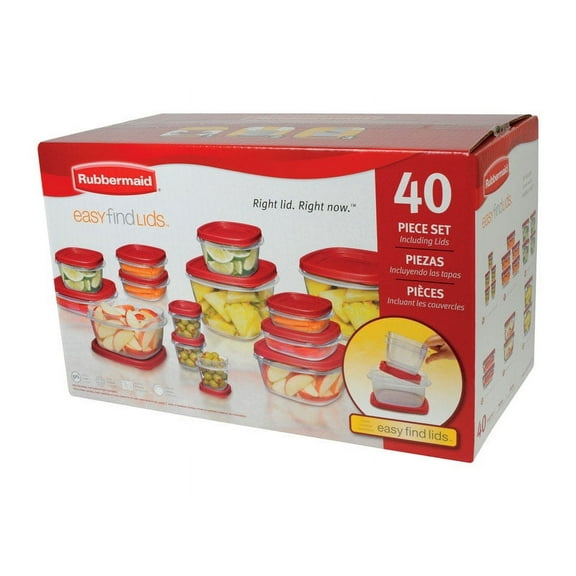FOOD STORAGE SET 40 PC (Pack of 1)