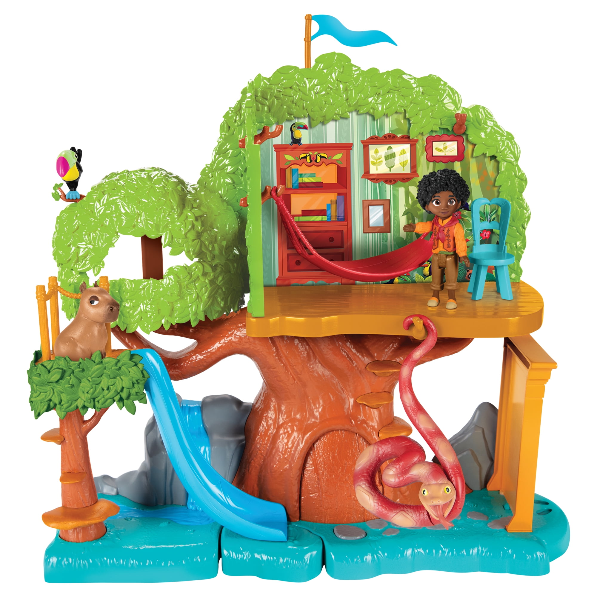 Disney's Encanto Antonio's Tree House 3 inch Doll Playset with 6 Accessories