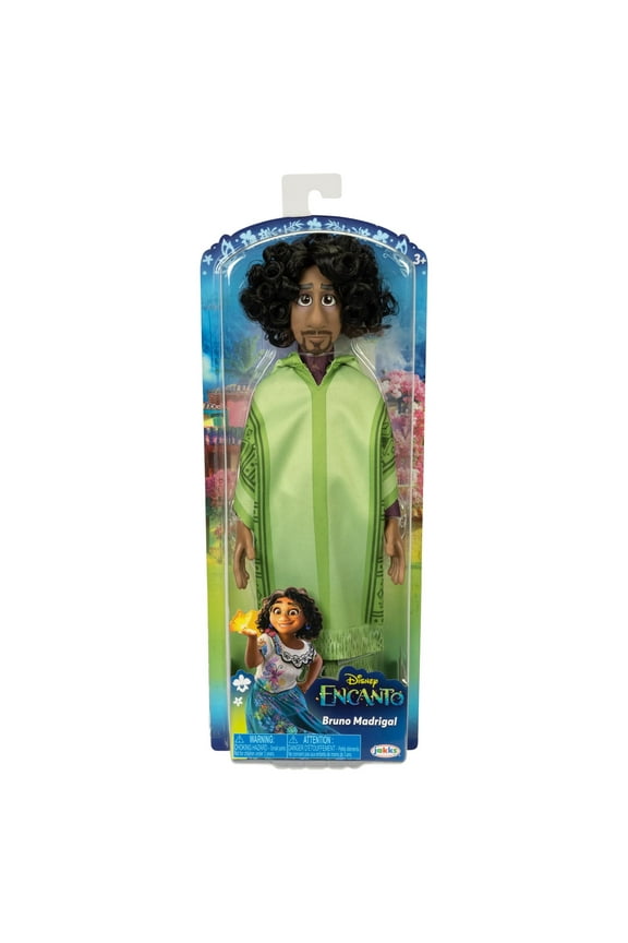 Disney's Encanto Bruno 11 inch Fashion Doll with Signature Outfit and Sandals