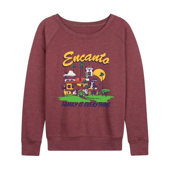 Disney's Encanto - Casa Family Is Everything - Women's Lightweight French Terry Long Sleeve Shirt