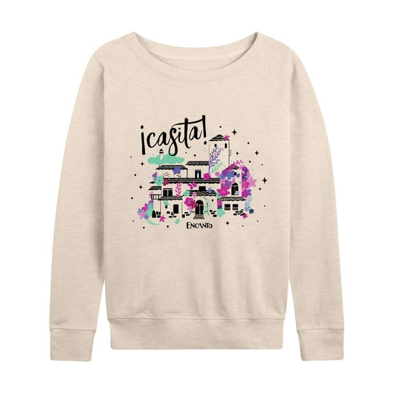 Disney's Encanto - Casita - Women's Lightweight French Terry Long Sleeve Shirt