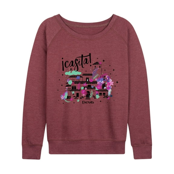 Disney's Encanto - Casita - Women's Lightweight French Terry Long Sleeve Shirt