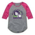 thumbnail image 1 of Disney's Encanto - Don't Talk About Bruno - Toddler And Youth Girls Raglan Graphic T-Shirt, 1 of 5