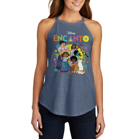 Disney's Encanto - Encanto Character Group - Juniors High Neck Tank Top