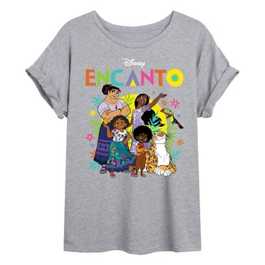 Disney's Encanto - Encanto Character Group - Juniors Ideal Flowy Muscle T-Shirt