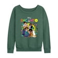 thumbnail image 1 of Disney's Encanto - Encanto Character Group - Women's Lightweight French Terry Long Sleeve Shirt, 1 of 5