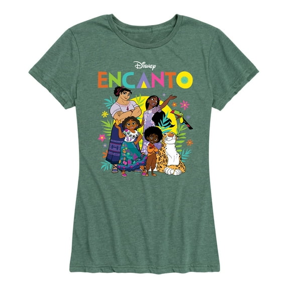 Disney's Encanto - Encanto Character Group - Women's Short Sleeve Graphic T-Shirt