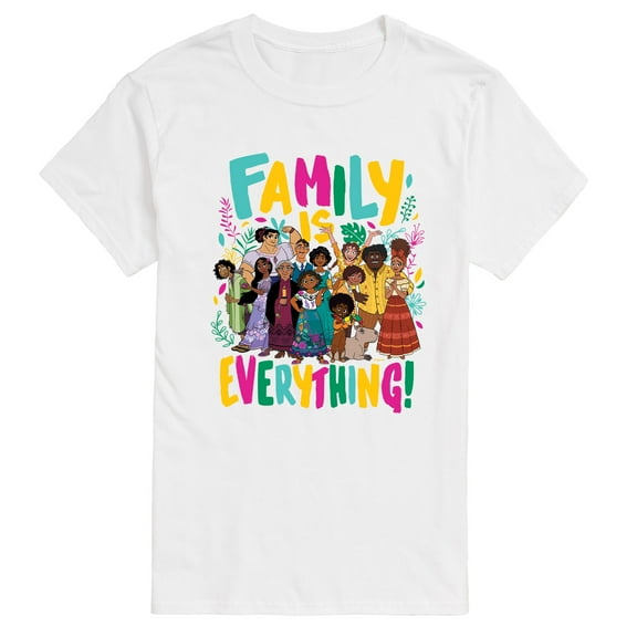 Disney's Encanto - Family Is Everything - Men's Short Sleeve Graphic T-Shirt
