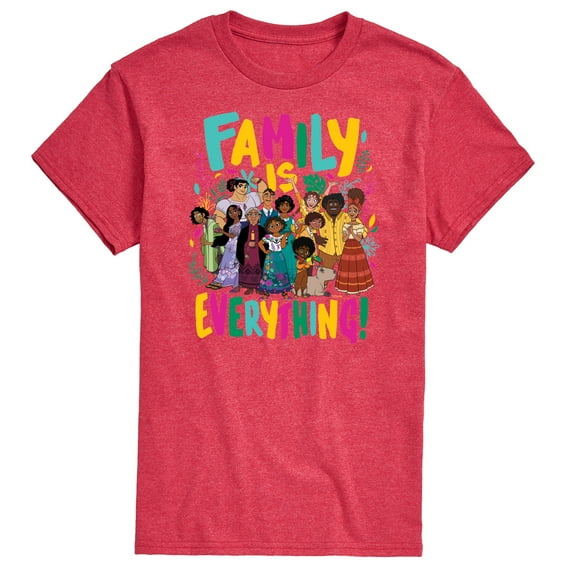 Disney's Encanto - Family Is Everything - Men's Short Sleeve Graphic T-Shirt