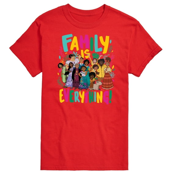 Disney's Encanto - Family Is Everything - Men's Short Sleeve Graphic T-Shirt