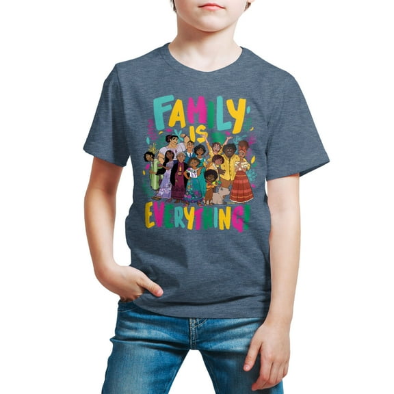 Disney's Encanto - Family Is Everything - Toddler and Youth Short Sleeve Graphic T-Shirt
