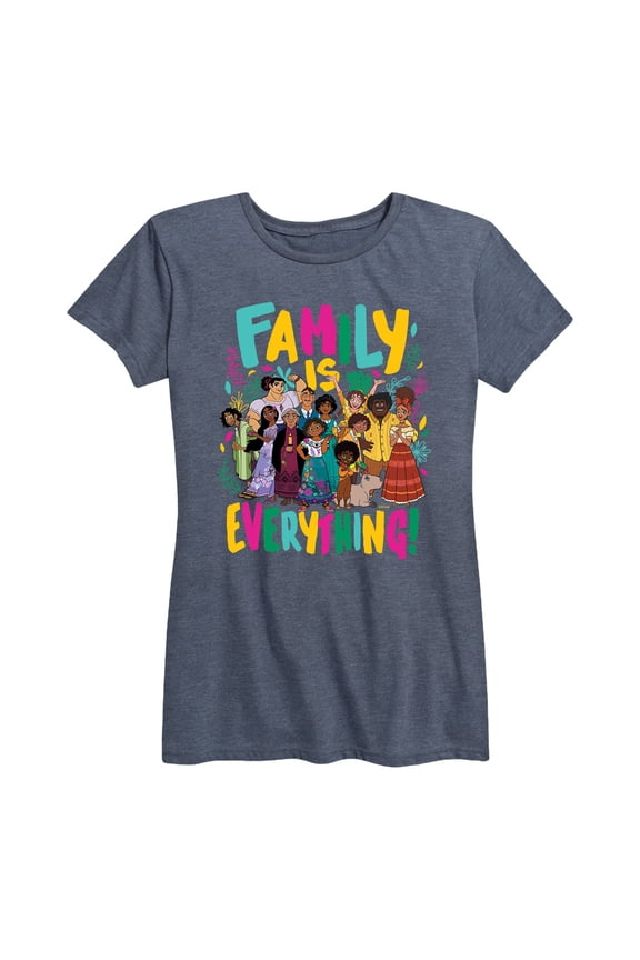 Disney's Encanto - Family Is Everything - Women's Short Sleeve Graphic T-Shirt