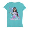 thumbnail image 1 of Disney's Encanto Girls 7-16 Isabela Portrait Graphic Tee Color: Tahiti Blue Size: MEDIUM, 1 of 2