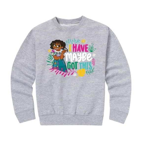 Disney's Encanto - I Have Maybe Got This - Toddler And Youth Crewneck Fleece Sweatshirt