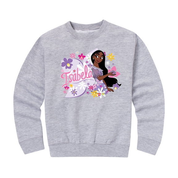 Disney's Encanto - Isabela - Toddler And Youth Crewneck Fleece Sweatshirt