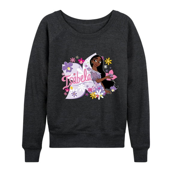 Disney's Encanto - Isabela - Women's Lightweight French Terry Long Sleeve Shirt