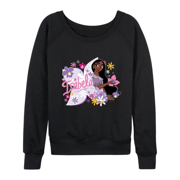 Disney's Encanto - Isabela - Women's Lightweight French Terry Long Sleeve Shirt