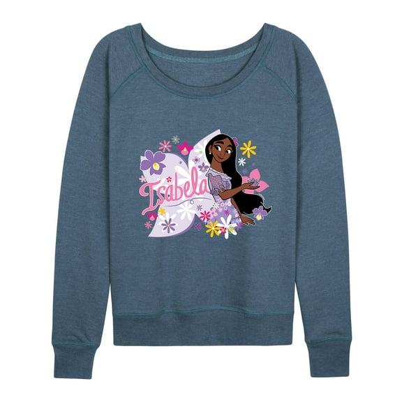 Disney's Encanto - Isabela - Women's Lightweight French Terry Long Sleeve Shirt