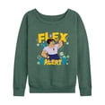 thumbnail image 1 of Disney's Encanto - Luisa Flex Alert - Women's Lightweight French Terry Long Sleeve Shirt, 1 of 5