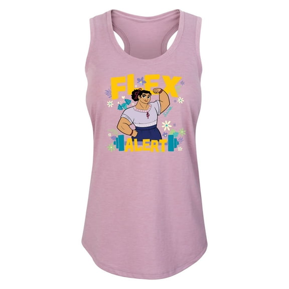 Disney's Encanto - Luisa Flex Alert - Women's Racerback Tank Top
