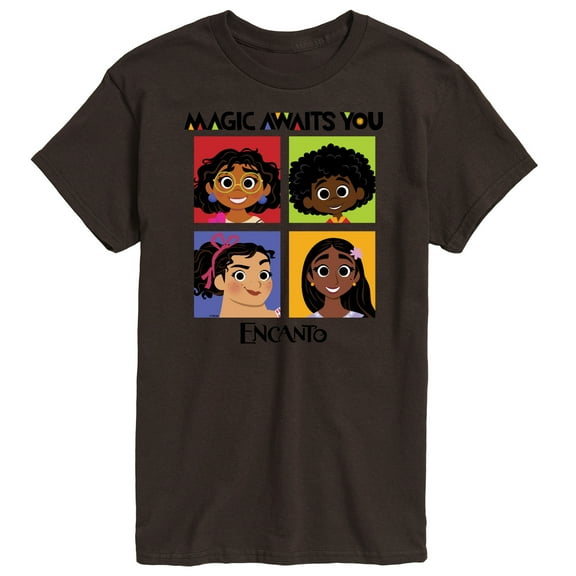 Disney's Encanto - Magic Awaits You Panels - Men's Short Sleeve Graphic T-Shirt