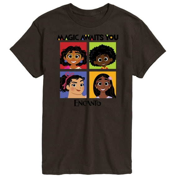 Disney's Encanto - Magic Awaits You Panels - Men's Short Sleeve Graphic T-Shirt