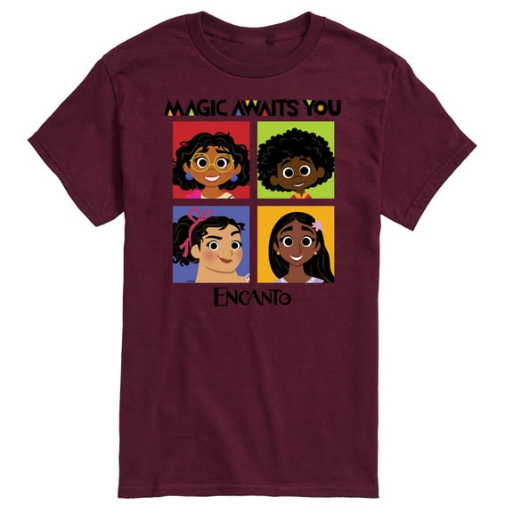 Disney's Encanto - Magic Awaits You Panels - Men's Short Sleeve Graphic T-Shirt