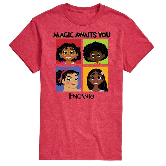 Disney's Encanto - Magic Awaits You Panels - Men's Short Sleeve Graphic T-Shirt