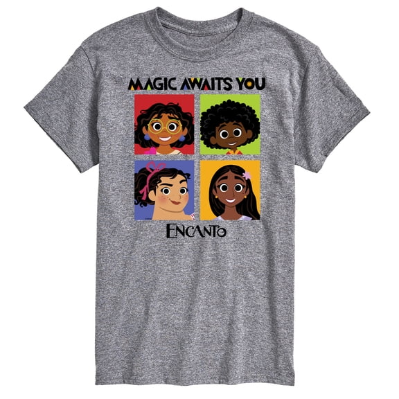 Disney's Encanto - Magic Awaits You Panels - Men's Short Sleeve Graphic T-Shirt
