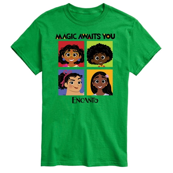 Disney's Encanto - Magic Awaits You Panels - Men's Short Sleeve Graphic T-Shirt