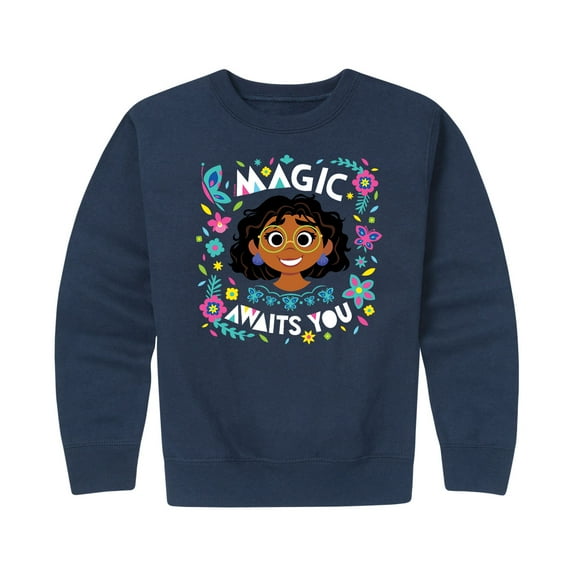 Disney's Encanto - Magic Awaits You - Toddler And Youth Crewneck Fleece Sweatshirt