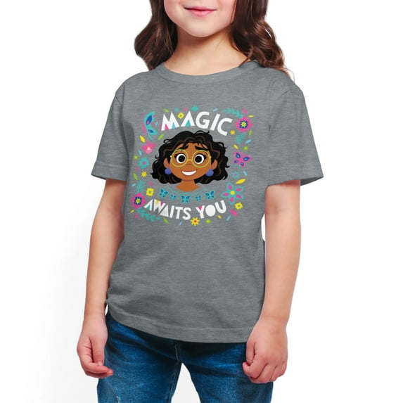 Disney's Encanto - Magic Awaits You - Toddler And Youth Fine Jersey Short Sleeve Graphic T-Shirt