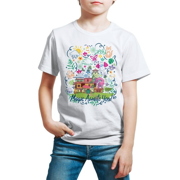 Disney's Encanto - Magic Awaits You - Toddler And Youth Short Sleeve Graphic T-Shirt