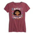 thumbnail image 1 of Disney's Encanto - Magic Awaits You - Women's Short Sleeve Graphic T-Shirt, 1 of 5